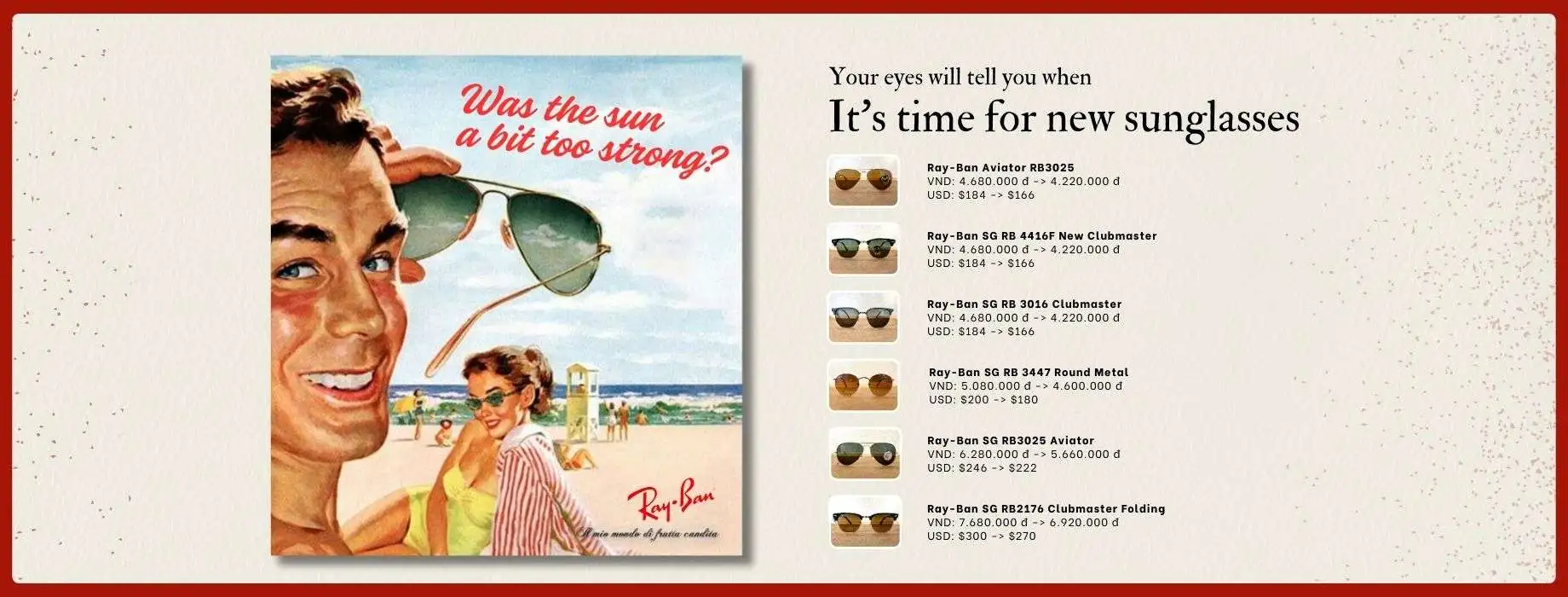 ray-ban in ho chi minh city